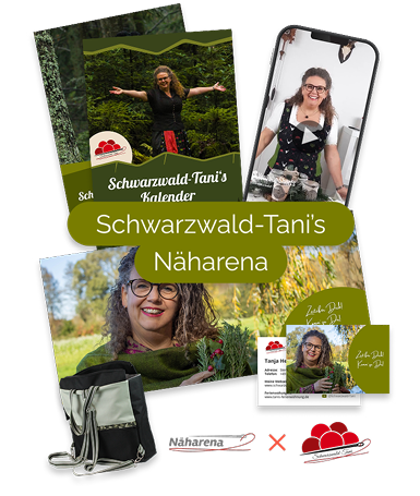 Collage aus Arbeiten für den Kunden: Schwarzwald-Tani